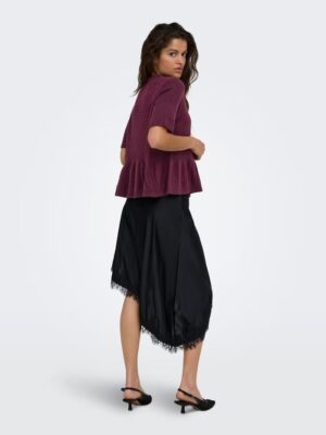 JDYBRILLIANT LIFE S/S ON PEPLUM PULL KNT. - Billede 7
