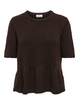 JDYBRILLIANT LIFE S/S ON PEPLUM PULL KNT. - Billede 3
