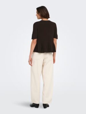 JDYBRILLIANT LIFE S/S ON PEPLUM PULL KNT. - Billede 12
