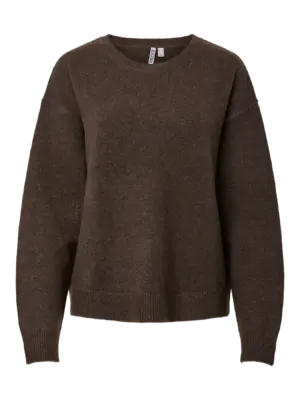PCSALLY LS O-NECK KNIT NOOS BC - Billede 2