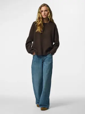 PCSALLY LS O-NECK KNIT NOOS BC - Billede 12