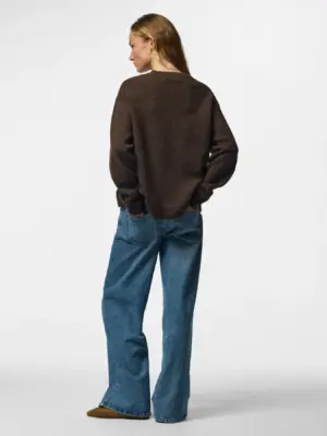 PCSALLY LS O-NECK KNIT NOOS BC - Billede 9