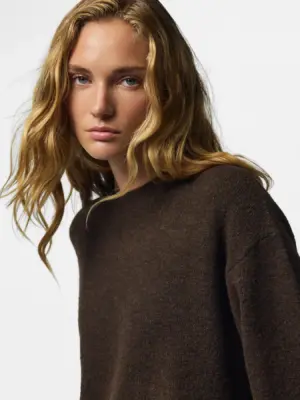 PCSALLY LS O-NECK KNIT NOOS BC - Billede 11