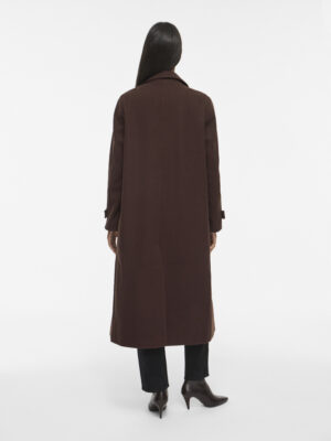 VIFEMKE L/S BUTTON LONG COAT - NOOS - Billede 5