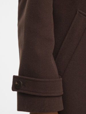 VIFEMKE L/S BUTTON LONG COAT - NOOS - Billede 6
