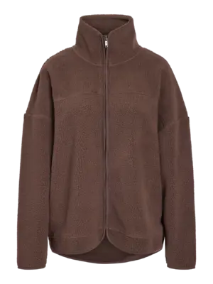 NMCOZY L/S ZIP SWEATER JRS NOOS - Billede 6