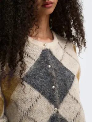 ONLNOEME LS O-NECK CARDIGAN KNT - Billede 4