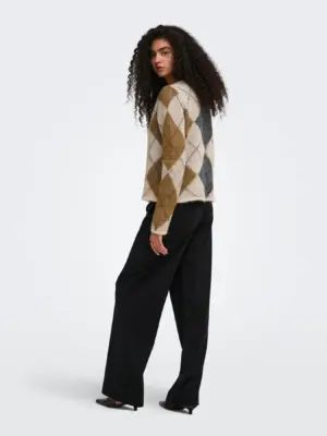 ONLNOEME LS O-NECK CARDIGAN KNT - Billede 8
