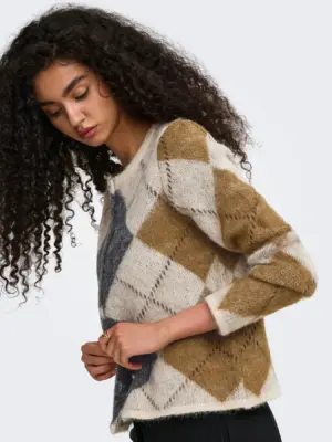 ONLNOEME LS O-NECK CARDIGAN KNT - Billede 6