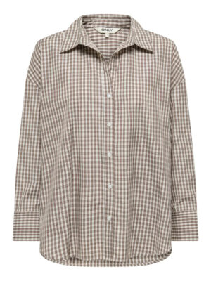ONLOREGON ALVA LS REG SHIRT NOOS WVN