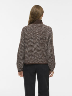 VILORY HIGH NECK L/S KNIT TOP - NOOS - Billede 4