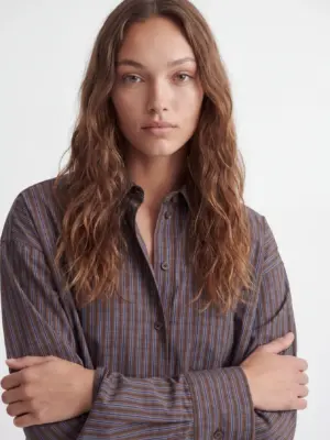 JXJAMIE LS RELAXED POPLIN SHIRT WVN NOOS - Billede 7