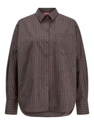 JXJAMIE LS RELAXED POPLIN SHIRT WVN NOOS - Billede 2
