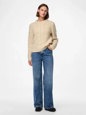 PCNINA LS O-NECK KNIT NOOS BC - Billede 5