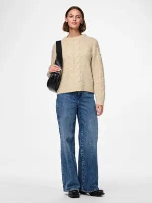 PCNINA LS O-NECK KNIT NOOS BC - Billede 6