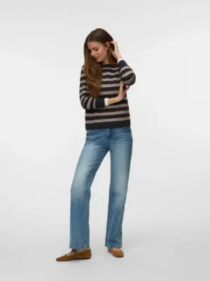VMDOFFY LS O-NECK BLOUSE GA NOOS - Billede 5