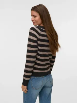 VMDOFFY LS O-NECK BLOUSE GA NOOS - Billede 3