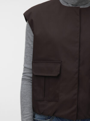 VMVIGGA SL OVERSIZED WAISTCOAT PRM - Billede 3
