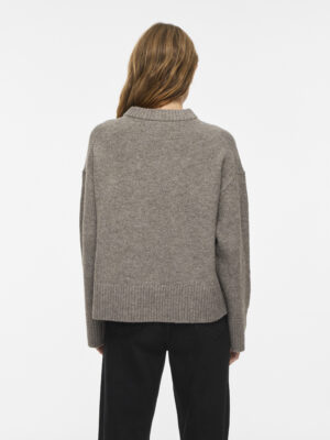 VISIA L/S O-NECK KNIT PULLOVER - Billede 4