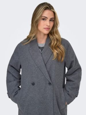 ONLMAISY OVERSIZED WOOL COAT OTW. - Billede 4