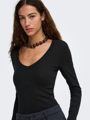 ONLRILEY L/S V NECK TOP CS JRS. - Billede 9