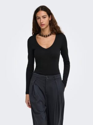 ONLRILEY L/S V NECK TOP CS JRS. - Billede 10