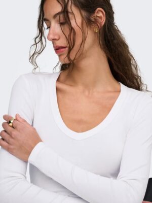 ONLRILEY L/S V NECK TOP CS JRS. - Billede 14