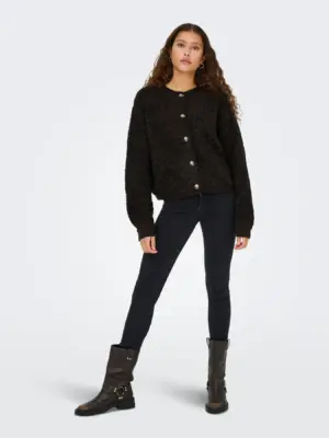 JDYEIRA LIFE L/S ONECK CARDIGAN KNT NOOS - Billede 4