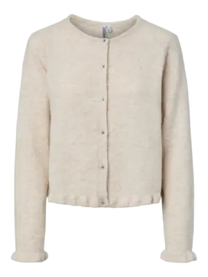 PCAMOS LS O-NECK KNIT CARDIGAN PWP BC - Billede 2