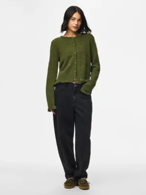 PCAMOS LS O-NECK KNIT CARDIGAN PWP BC - Billede 7