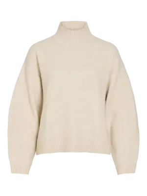 VISIA L/S HIGH NECK KNIT PULLOVER-NOOS - Billede 2