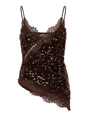 PCKAMMY STRAP LACE TOP JRS BC - Billede 2
