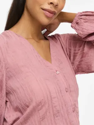 VIVERA V-NECK L/S SHIRT/TES - Billede 7