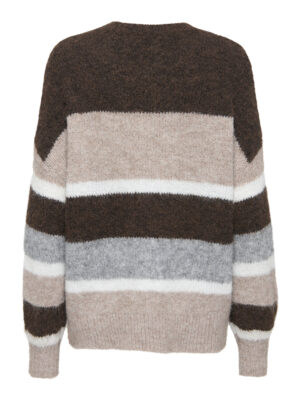 JDYZOEY LIFE L/S ON COLORBLOCK PULL KNT - Billede 2