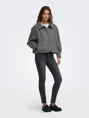 ONLASTA HIGH COLLAR BOMBER JACKET OTW - Billede 4