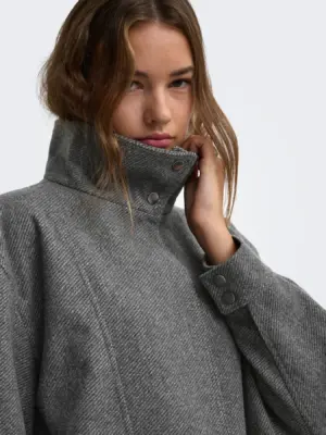 ONLASTA HIGH COLLAR BOMBER JACKET OTW - Billede 5