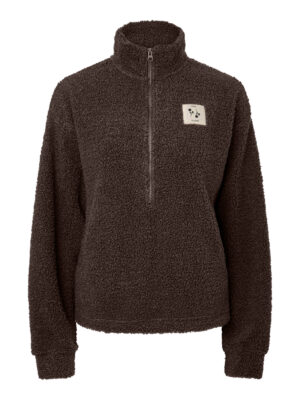 PCKATTY TEDDY HIGH NECK HALF ZIP JACKET - Billede 3