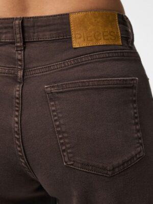PCSILKE MW WIDE COLORED JEANS NOOS BC. - Billede 3