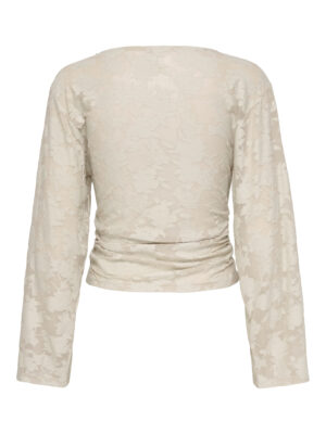 ONLNADIA L/S RUCHING TOP JRS - Billede 4