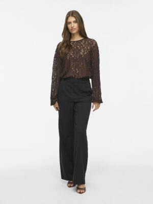 VIALDEIA O-NECK L/S TOP - Billede 2