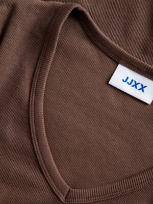 JXFREYA STR LS V-NECK TOP JRS NOOS. - Billede 2