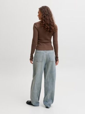 JXFREYA STR LS V-NECK TOP JRS NOOS. - Billede 6