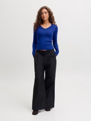 JXFREYA STR LS V-NECK TOP JRS NOOS. - Billede 11