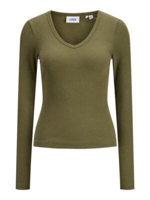 JXFREYA STR LS V-NECK TOP JRS NOOS. - Billede 13