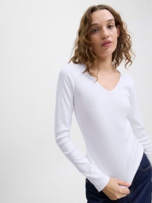JXFREYA STR LS V-NECK TOP JRS NOOS. - Billede 21