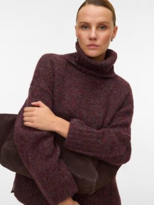 VMINGRID LS ROLL NECK PULLOVER NOOS. - Billede 3