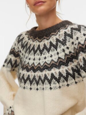 VMJULIANA LS O-NECK PULLOVER BOO. - Billede 2
