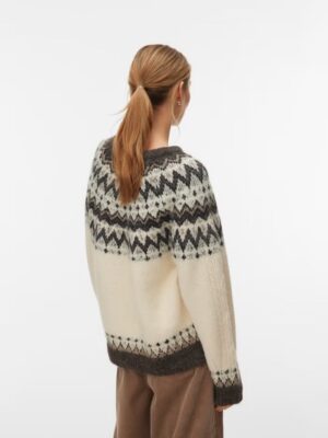 VMJULIANA LS O-NECK PULLOVER BOO. - Billede 5