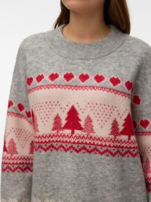 VMNEW SANTA NORDIC LS HIGH-N PULL. XMAS. - Billede 3