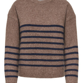 JDYNEEL L/S O-NECK STRIPE PULLOVER KNT 207949